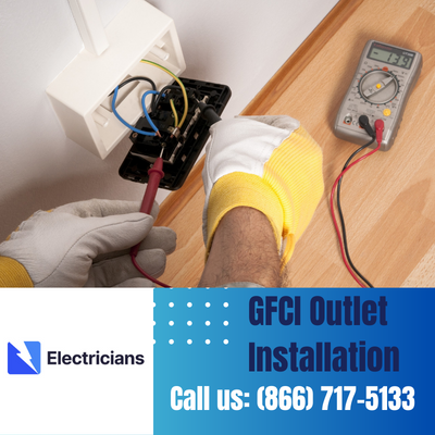 GFCI Outlet Installation by Arlington Electricians | Enhancing Electrical Safety at Home